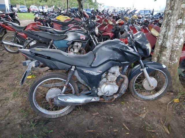 HONDA - CG 125 FAN ES - leilão extrajudicial - CASTANHAL PA - lance mínimo R$ 471