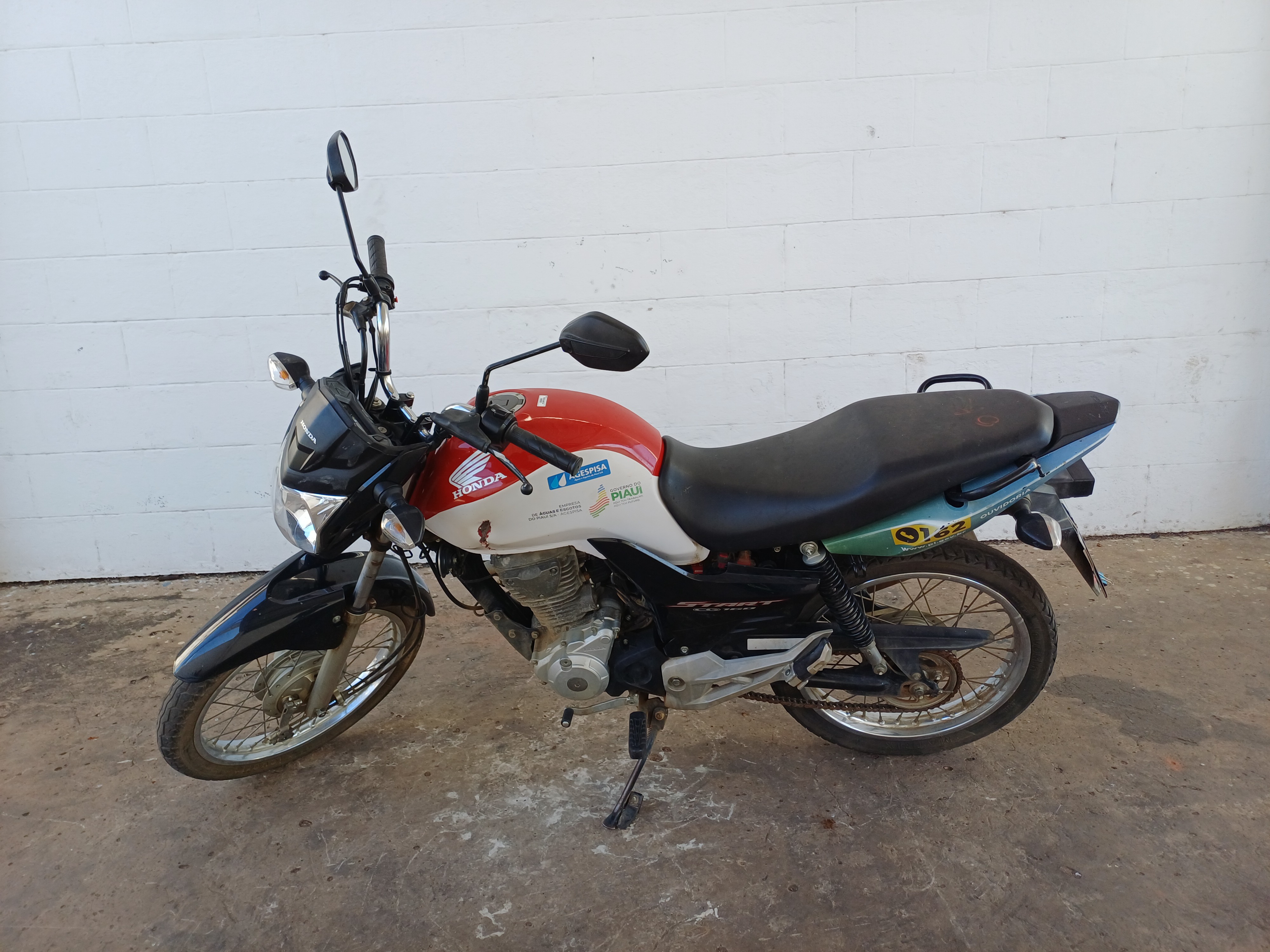 HONDA - CG 160 START - leilão extrajudicial - TERESINA PI - lance mínimo R$ 4.000