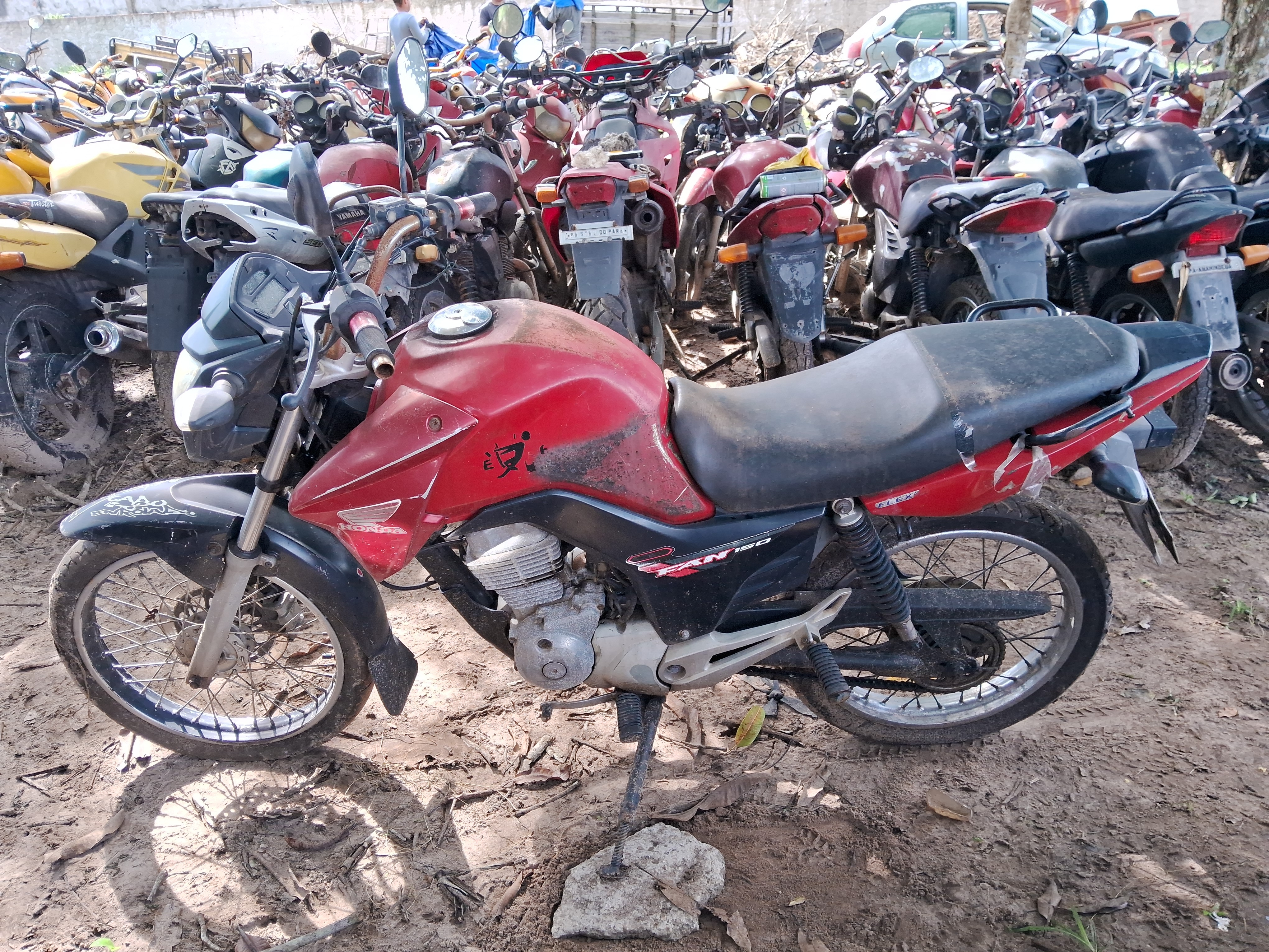 HONDA - CG150 FAN ESDI - leilão extrajudicial - CASTANHAL PA - lance mínimo R$ 4.932