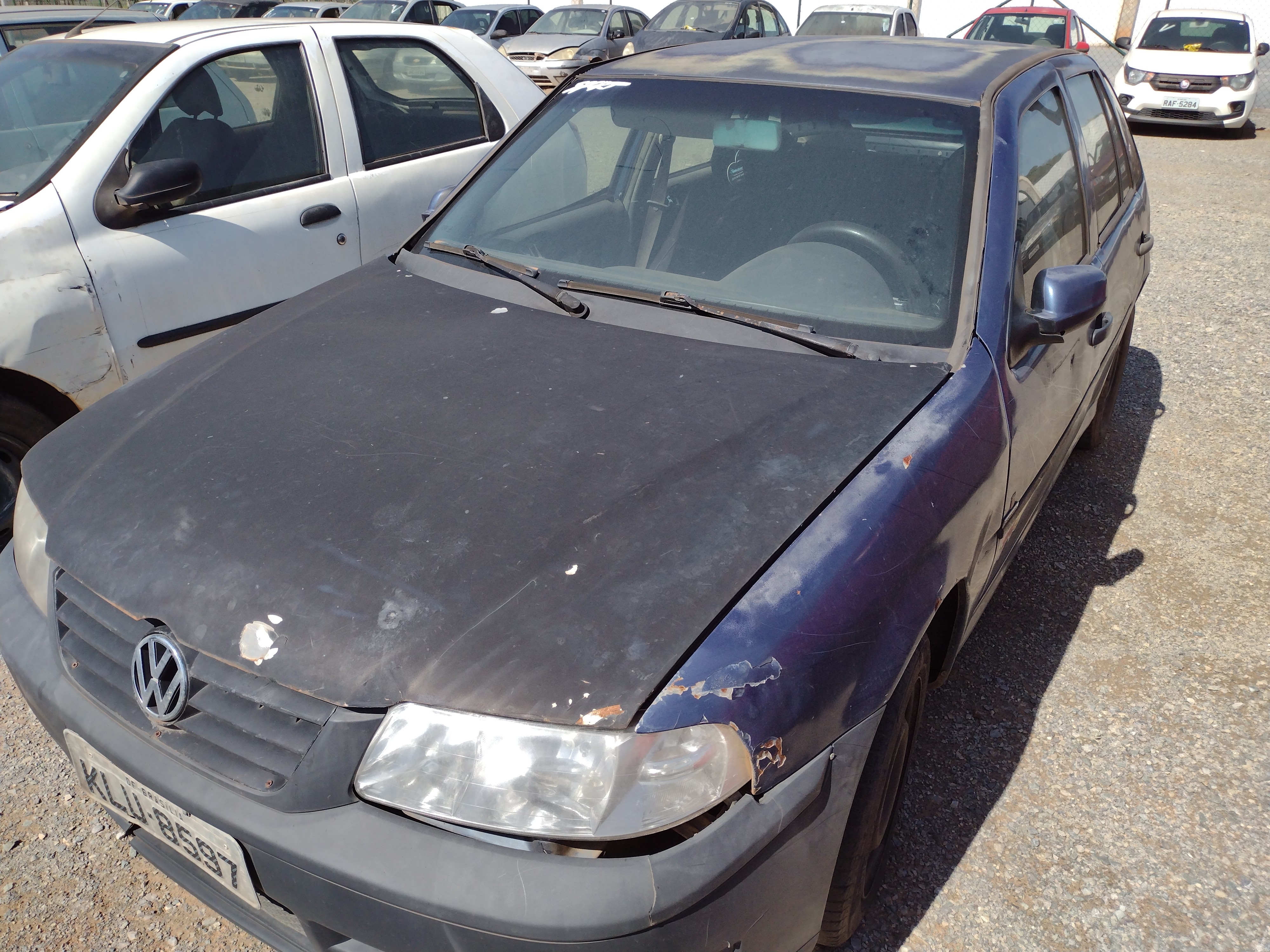 VOLKSWAGEN - GOL 16V - leilão extrajudicial - SAMAMBAIA DF - lance mínimo R$ 3.500