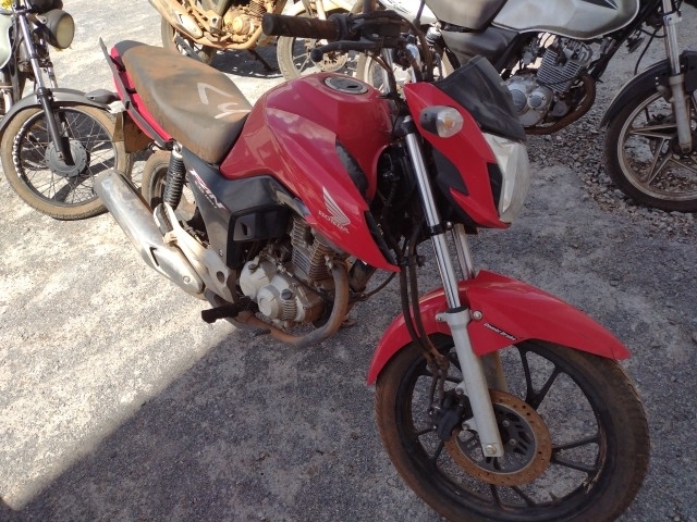 HONDA - CG 160 FAN - leilão extrajudicial - SAMAMBAIA DF - lance mínimo R$ 5.800
