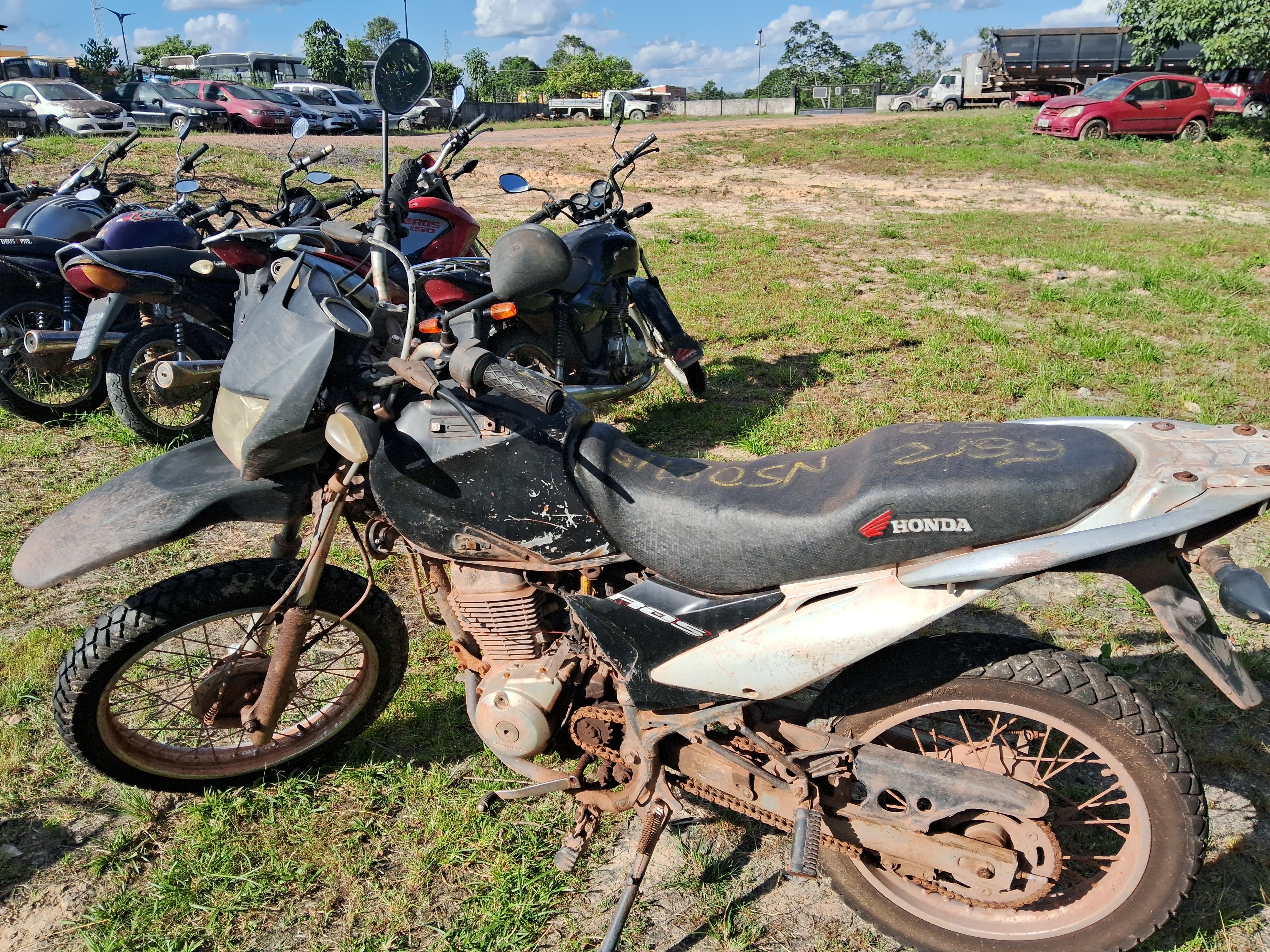 HONDA - NXR150 BROS ES - leilão extrajudicial - BR 010 KM 229 PA - lance mínimo R$ 3.922