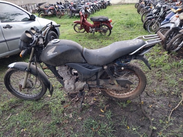 HONDA - CG 125 FAN KS - leilão extrajudicial - CASTANHAL PA - lance mínimo R$ 419