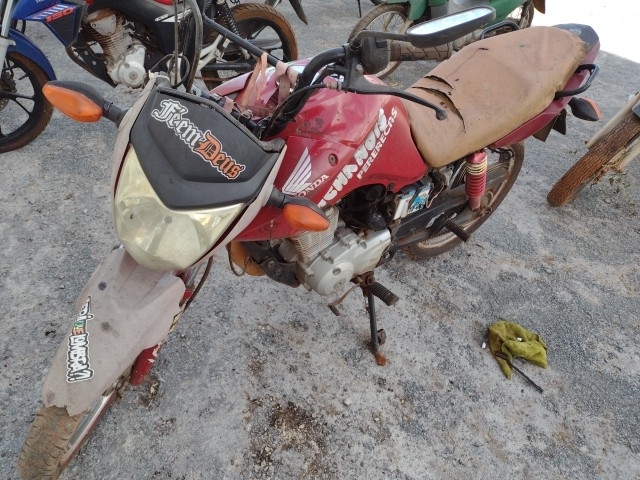 HONDA - CG 125 FAN ES - leilão extrajudicial - SAMAMBAIA DF - lance mínimo R$ 2.600