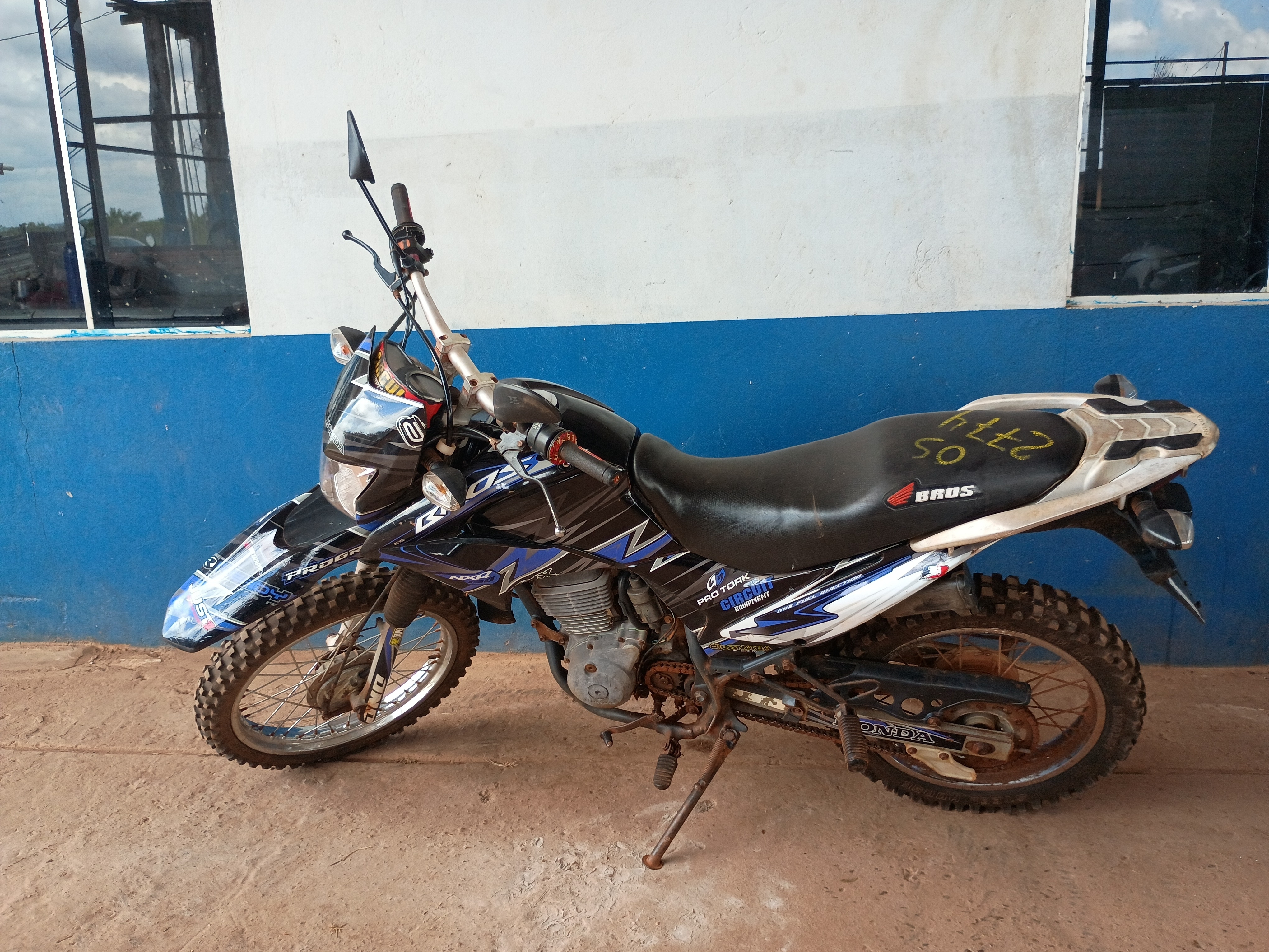 HONDA - NXR150 BROS ES - leilão extrajudicial - ALTAMIRA PA - lance mínimo R$ 4.329