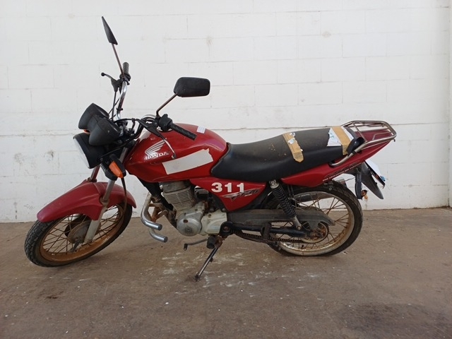 HONDA - CG 150 TITAN KS - leilão extrajudicial - TERESINA PI - lance mínimo R$ 1.800