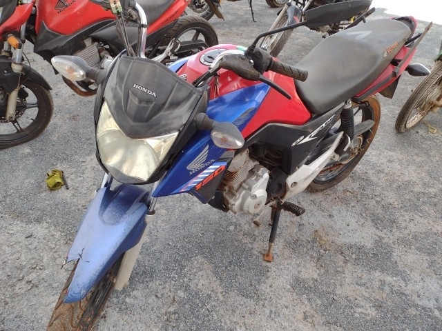 HONDA - CG 160 FAN - leilão extrajudicial - SAMAMBAIA DF - lance mínimo R$ 4.200