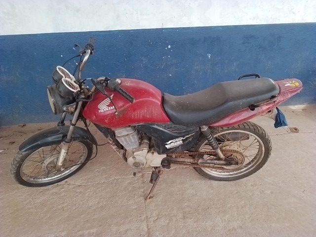 Honda CG 125 FAN ES 2009 em leilão