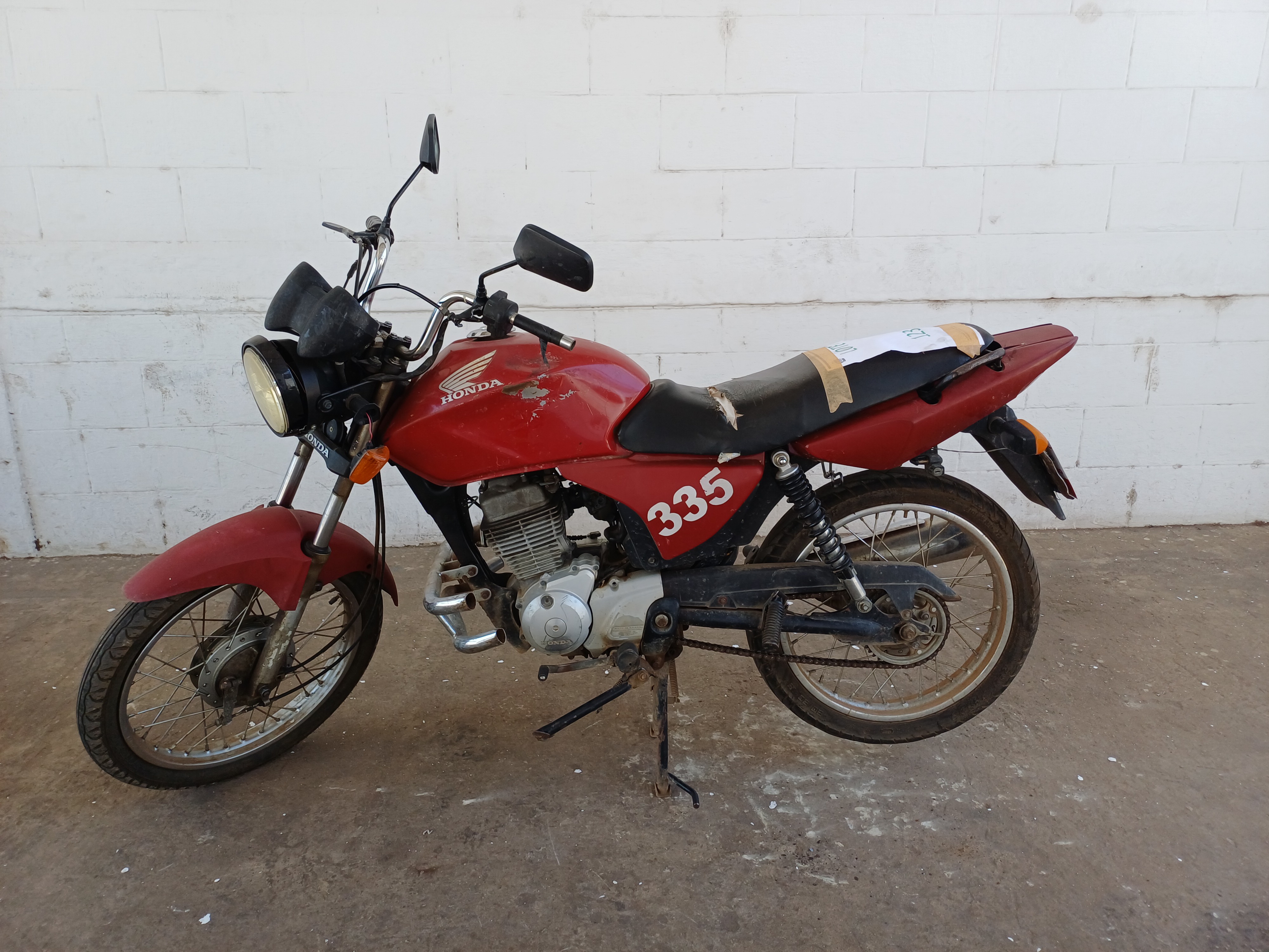 HONDA - CG 150 TITAN KS - leilão extrajudicial - TERESINA PI - lance mínimo R$ 2.100