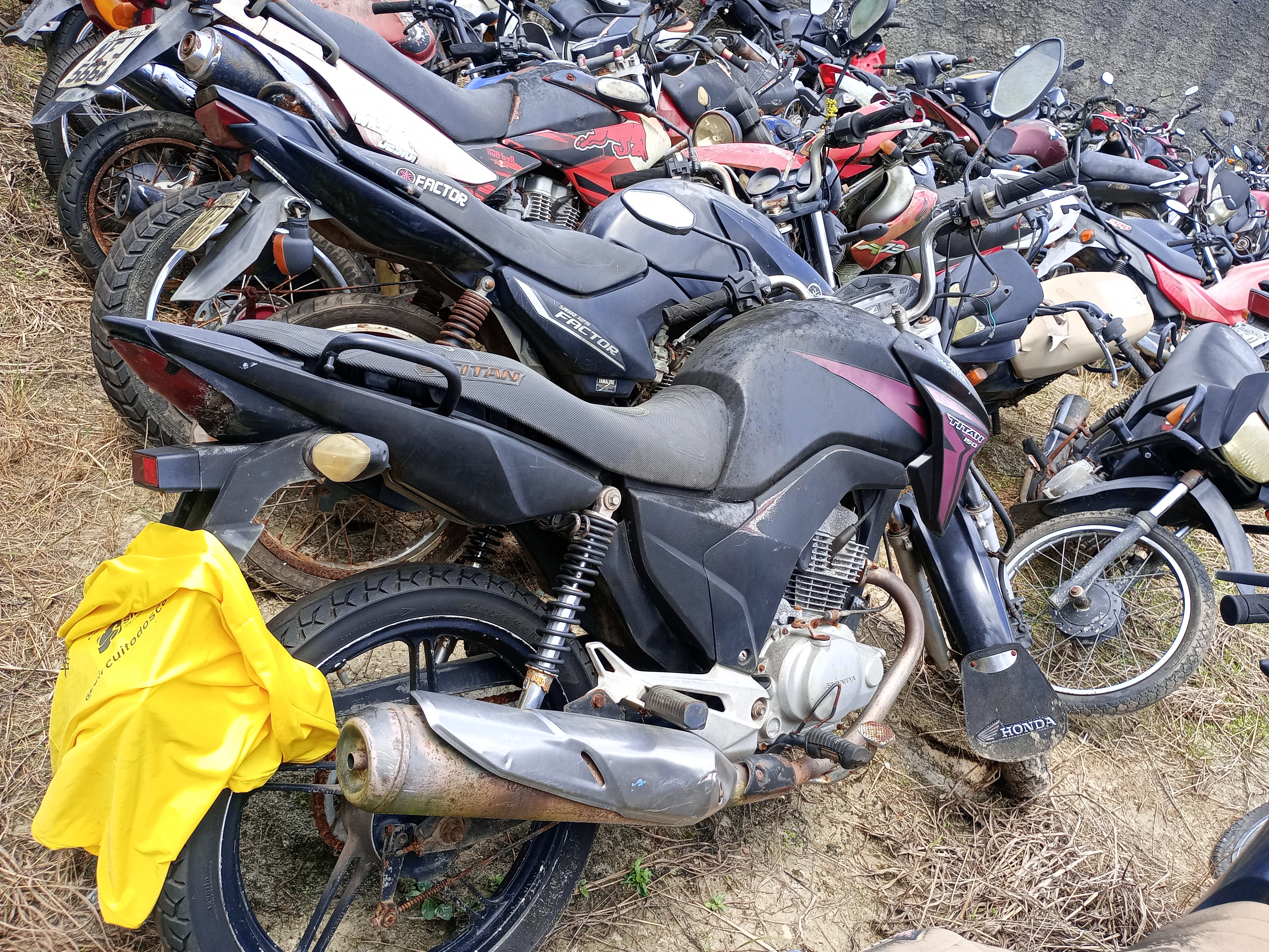 HONDA - CG 150 TITAN EX - leilão extrajudicial - Não informado PA - lance mínimo R$ 623