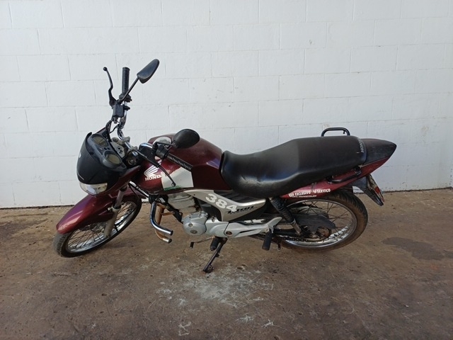 HONDA - CG 150 TITAN ESD - leilão extrajudicial - TERESINA PI - lance mínimo R$ 3.200