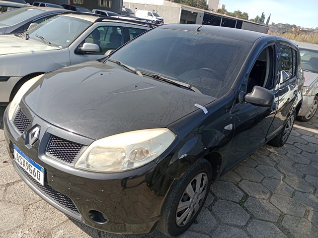 Renault Sandero Exp1016v 2010 em leilão