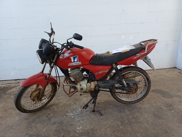 HONDA - CG 150 TITAN KS - leilão extrajudicial - TERESINA PI - lance mínimo R$ 2.300