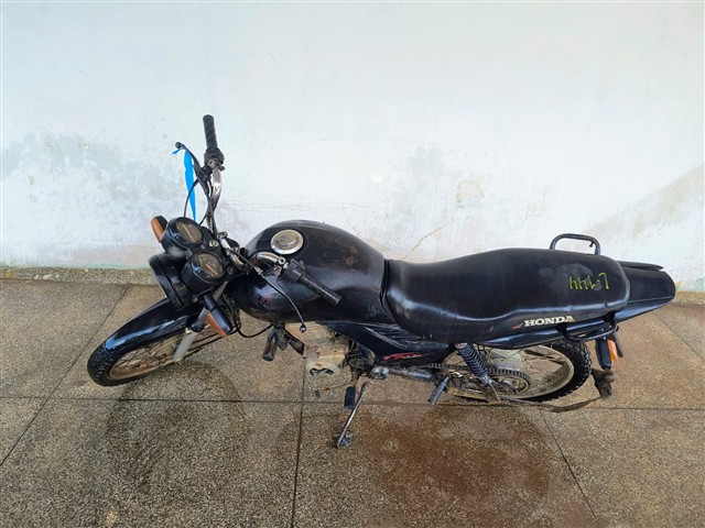 Honda CG 125 FAN KS 2012 em leilão