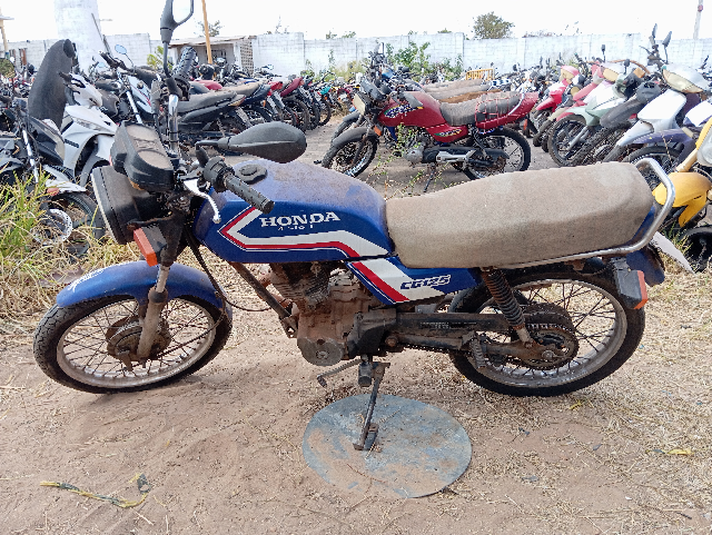 HONDA - ML 125 - leilão extrajudicial - TIANGUÁ CE - lance mínimo R$ 101