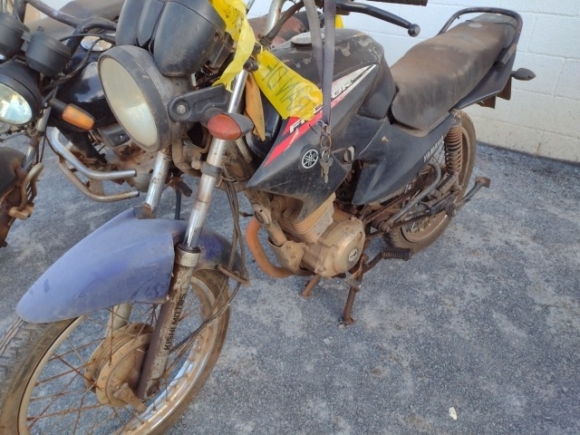 YAMAHA - YBR125 FACTOR K1 - leilão extrajudicial - SAMAMBAIA DF - lance mínimo R$ 1.700