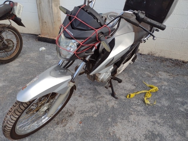 HONDA - CG 160 FAN - leilão extrajudicial - SAMAMBAIA DF - lance mínimo R$ 6.400