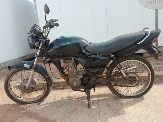 HONDA - CG 125 FAN - leilão extrajudicial - VÁRZEA GRANDE MT - lance mínimo R$ 500