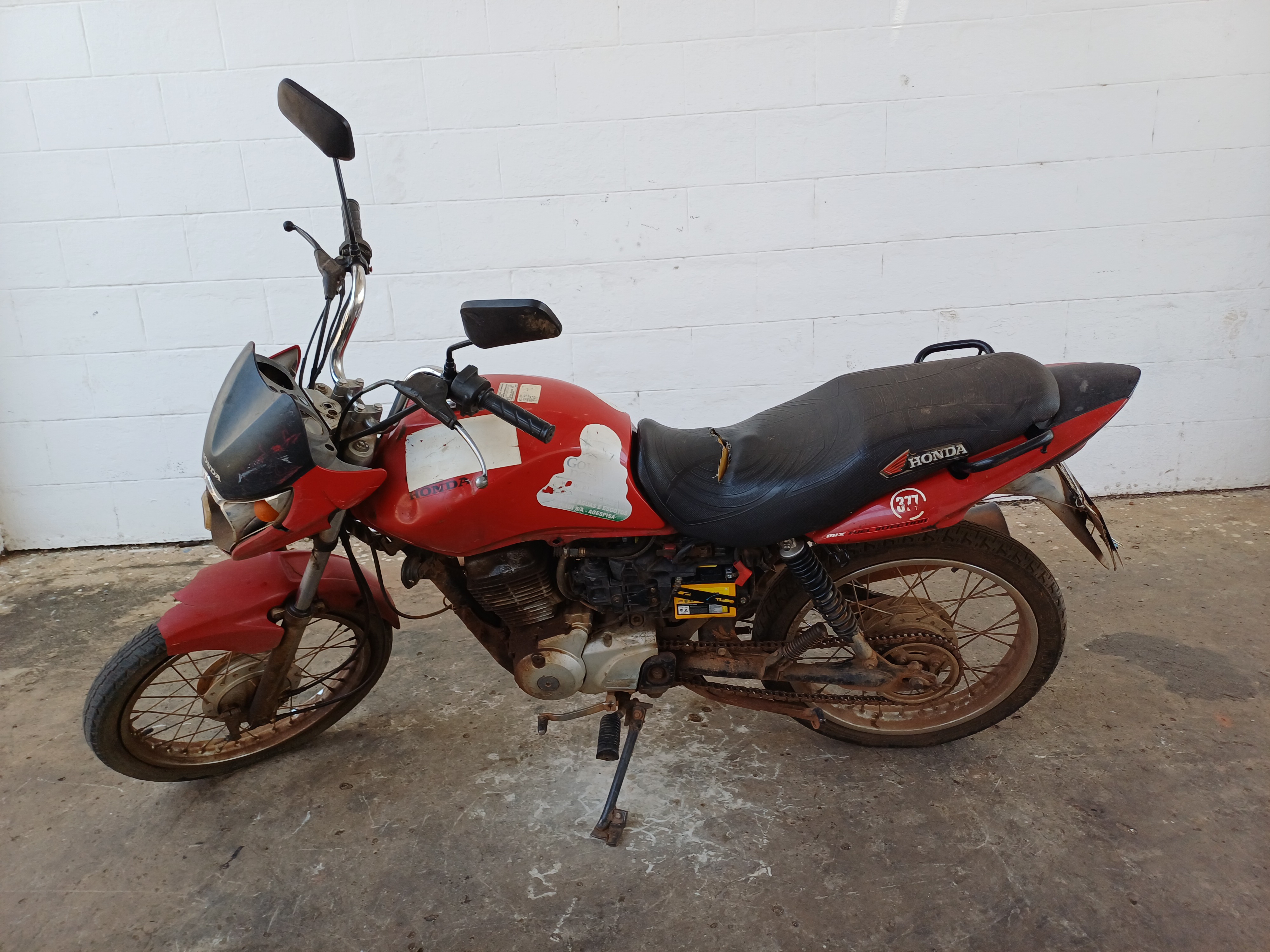 HONDA - CG150 TITAN MIX ES - leilão extrajudicial - TERESINA PI - lance mínimo R$ 2.300