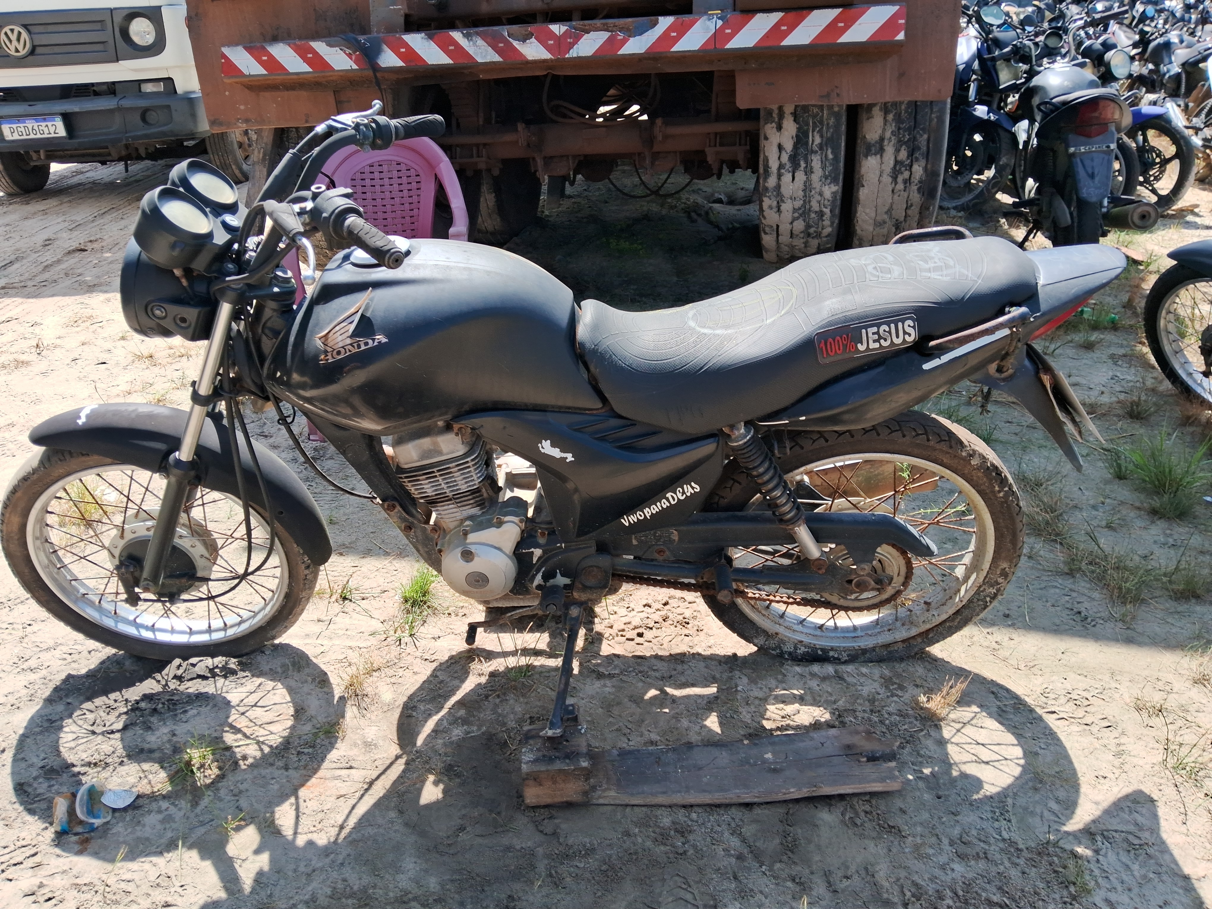 HONDA - CG 125 FAN KS - leilão extrajudicial - Não informado PA - lance mínimo R$ 436