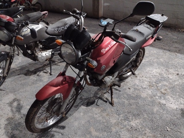 YAMAHA - FACTOR YBR125 K - leilão extrajudicial - SAMAMBAIA DF - lance mínimo R$ 1.800