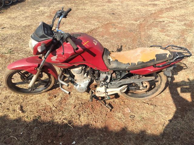Honda CG 160 FAN Esdi 2017 em leilão