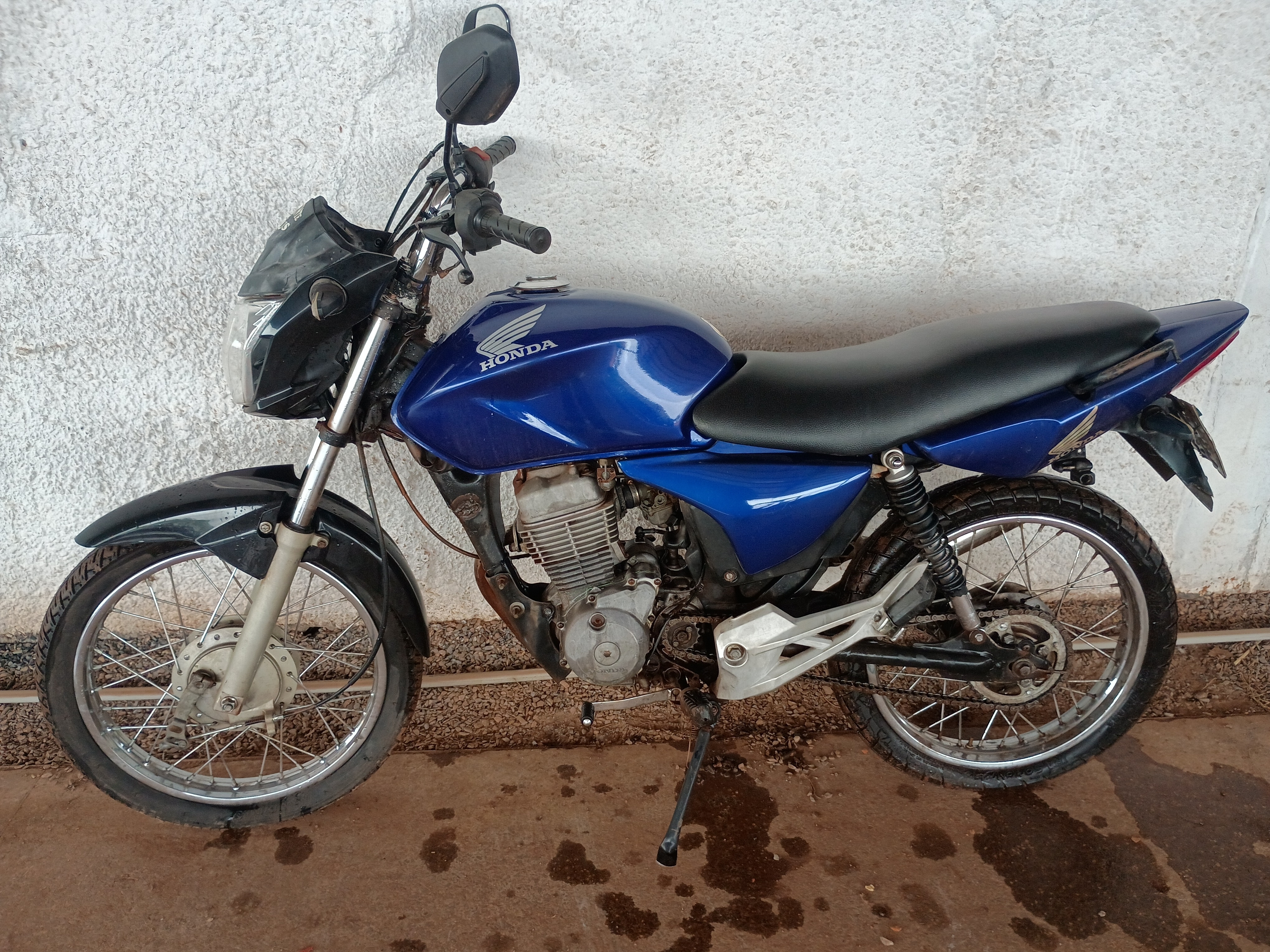 HONDA - CG 150 TITAN KS - leilão extrajudicial - VÁRZEA GRANDE MT - lance mínimo R$ 1.000