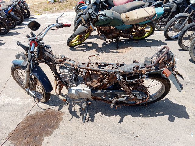 HONDA - CG 125 TODAY - leilão extrajudicial - TIANGUÁ CE - lance mínimo R$ 200