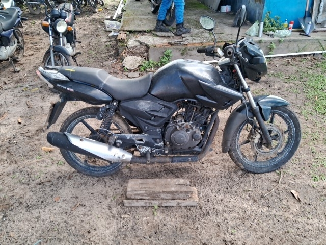 DAFRA - TVS APACHE RTR 150 - leilão extrajudicial - CASTANHAL PA - lance mínimo R$ 272