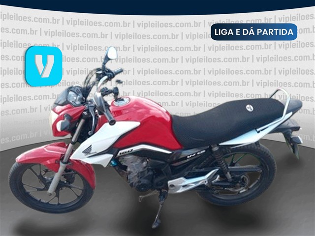 Honda CG 160 Titan EX 2016 em leilão