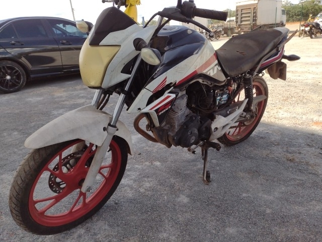 HONDA - CG 160 TITAN S - leilão extrajudicial - SAMAMBAIA DF - lance mínimo R$ 5.200