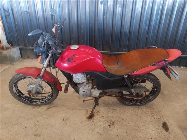HONDA - CG 125 FAN ES - leilão extrajudicial - CAUCAIA CE - lance mínimo R$ 500