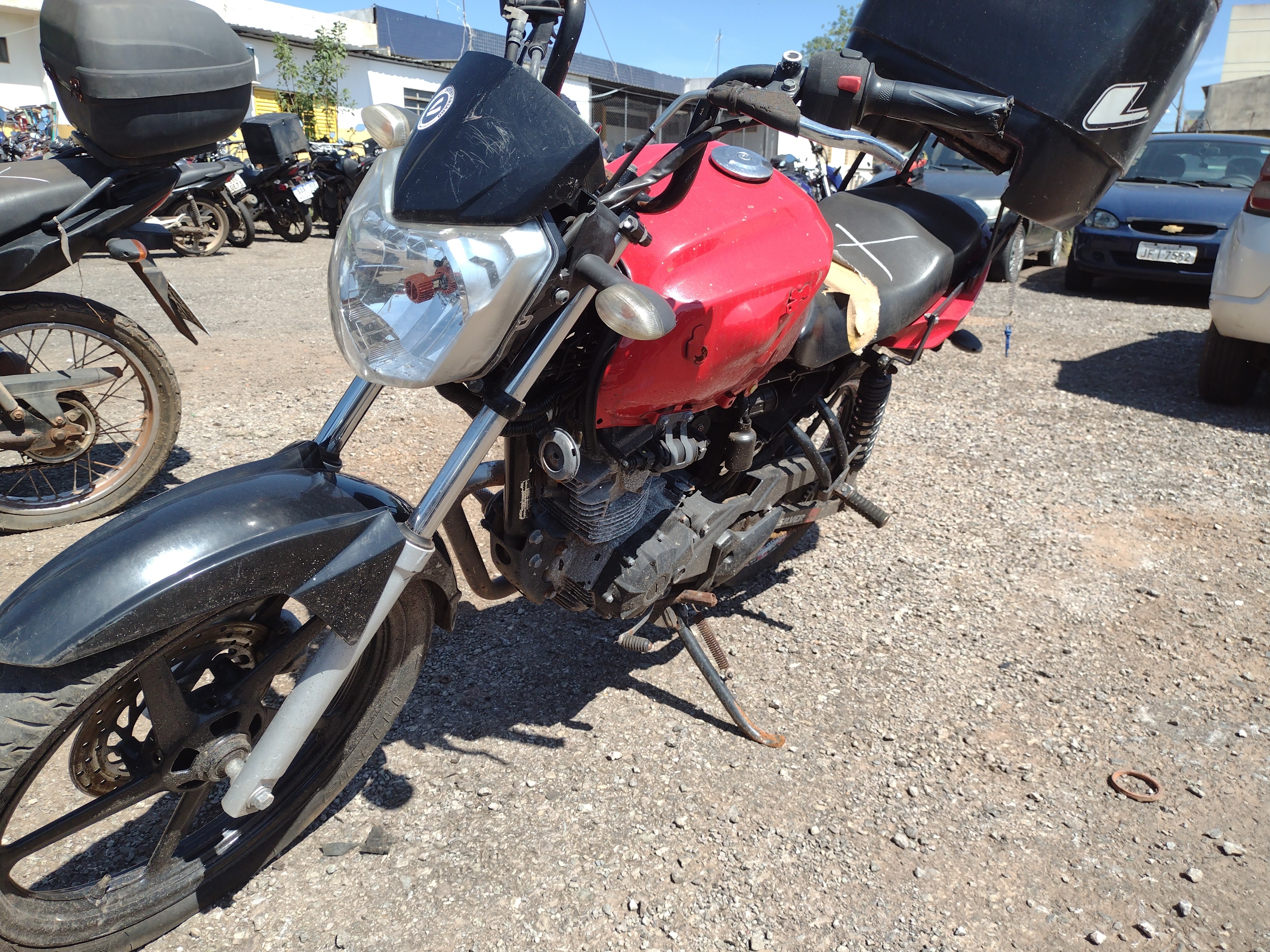 YAMAHA - YBR150 FACTOR ED - leilão extrajudicial - SAMAMBAIA DF - lance mínimo R$ 4.000