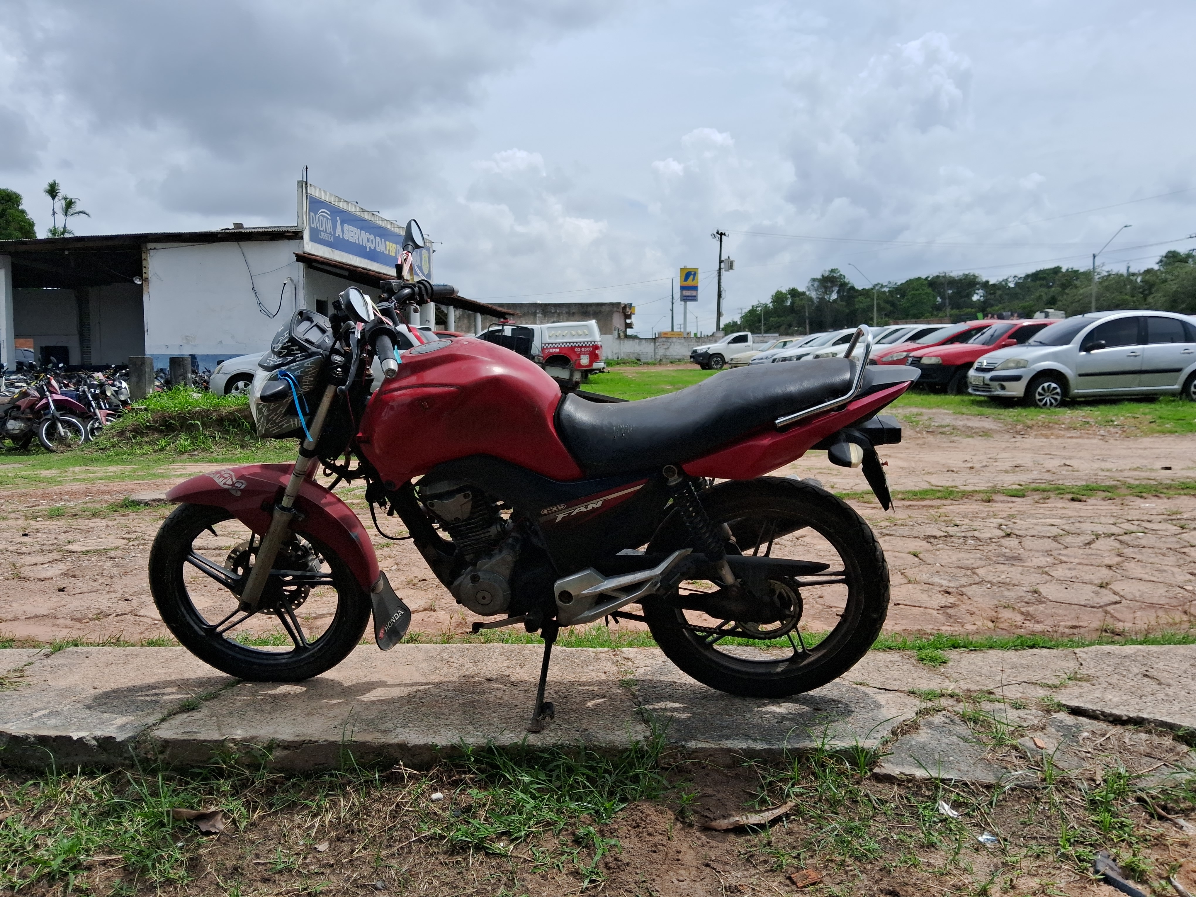 HONDA - CG 160 FAN ESDI - leilão extrajudicial - CASTANHAL PA - lance mínimo R$ 500