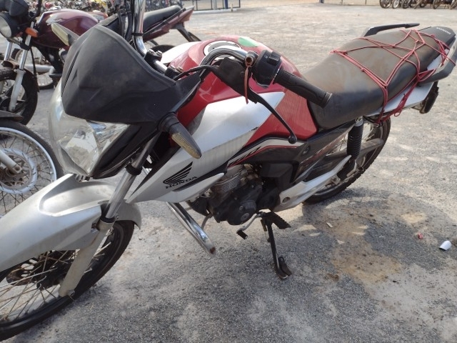 HONDA - CG 160 TITAN - leilão extrajudicial - SAMAMBAIA DF - lance mínimo R$ 7.000