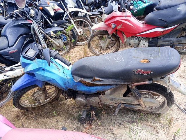 HONDA - POP100 - leilão extrajudicial - Não informado PA - lance mínimo R$ 385