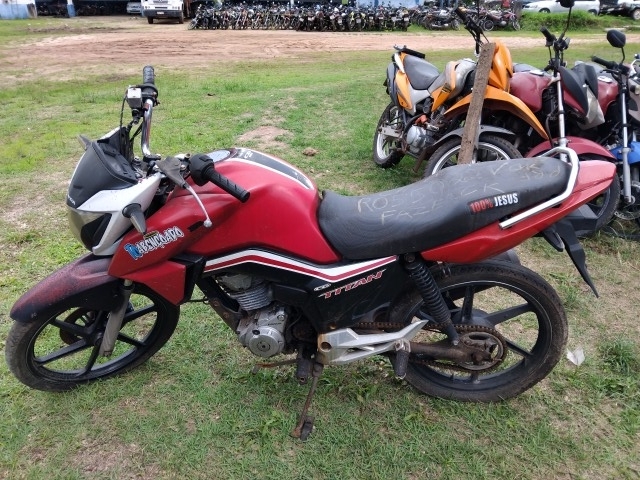 HONDA - CG 160 TITAN EX - leilão extrajudicial - CASTANHAL PA - lance mínimo R$ 514