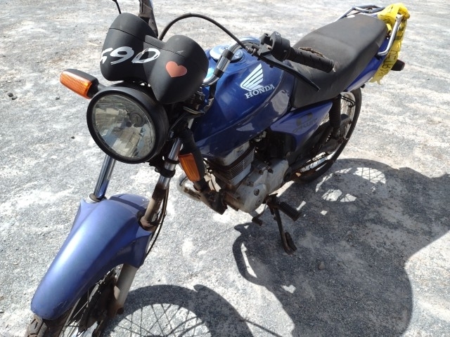 HONDA - CG 150 TITAN KS - leilão extrajudicial - SAMAMBAIA DF - lance mínimo R$ 2.800