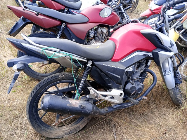 HONDA - CG 160 TITAN EX - leilão extrajudicial - Não informado PA - lance mínimo R$ 614