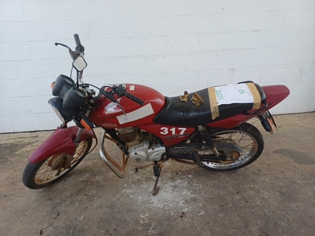 HONDA - CG 150 TITAN KS - leilão extrajudicial - TERESINA PI - lance mínimo R$ 2.100