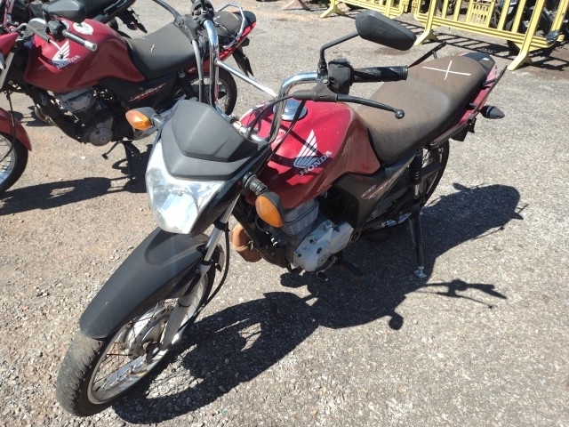 HONDA - CG 125 FAN KS - leilão extrajudicial - SAMAMBAIA DF - lance mínimo R$ 3.600