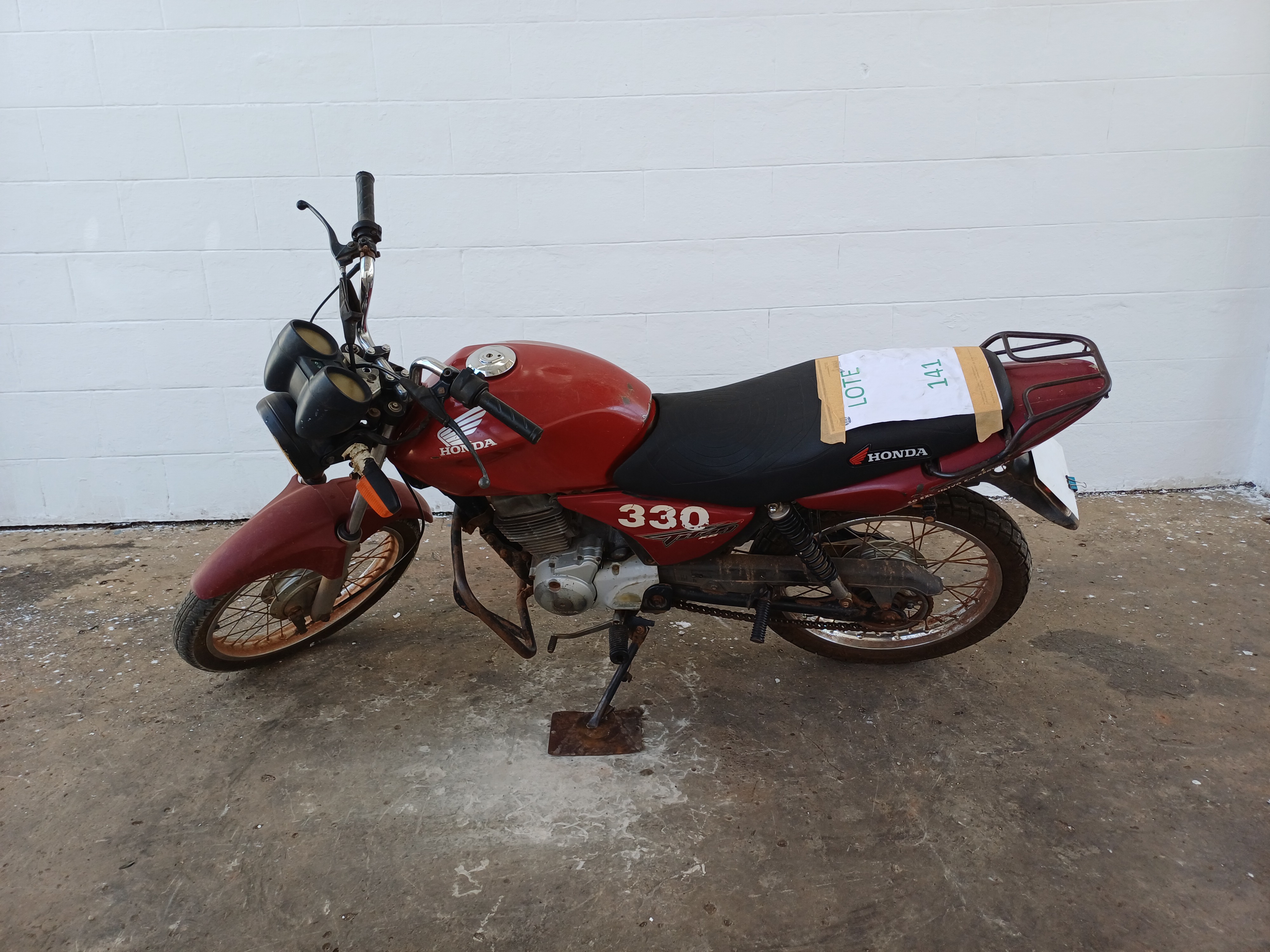 HONDA - CG 150 TITAN KS - leilão extrajudicial - TERESINA PI - lance mínimo R$ 1.600