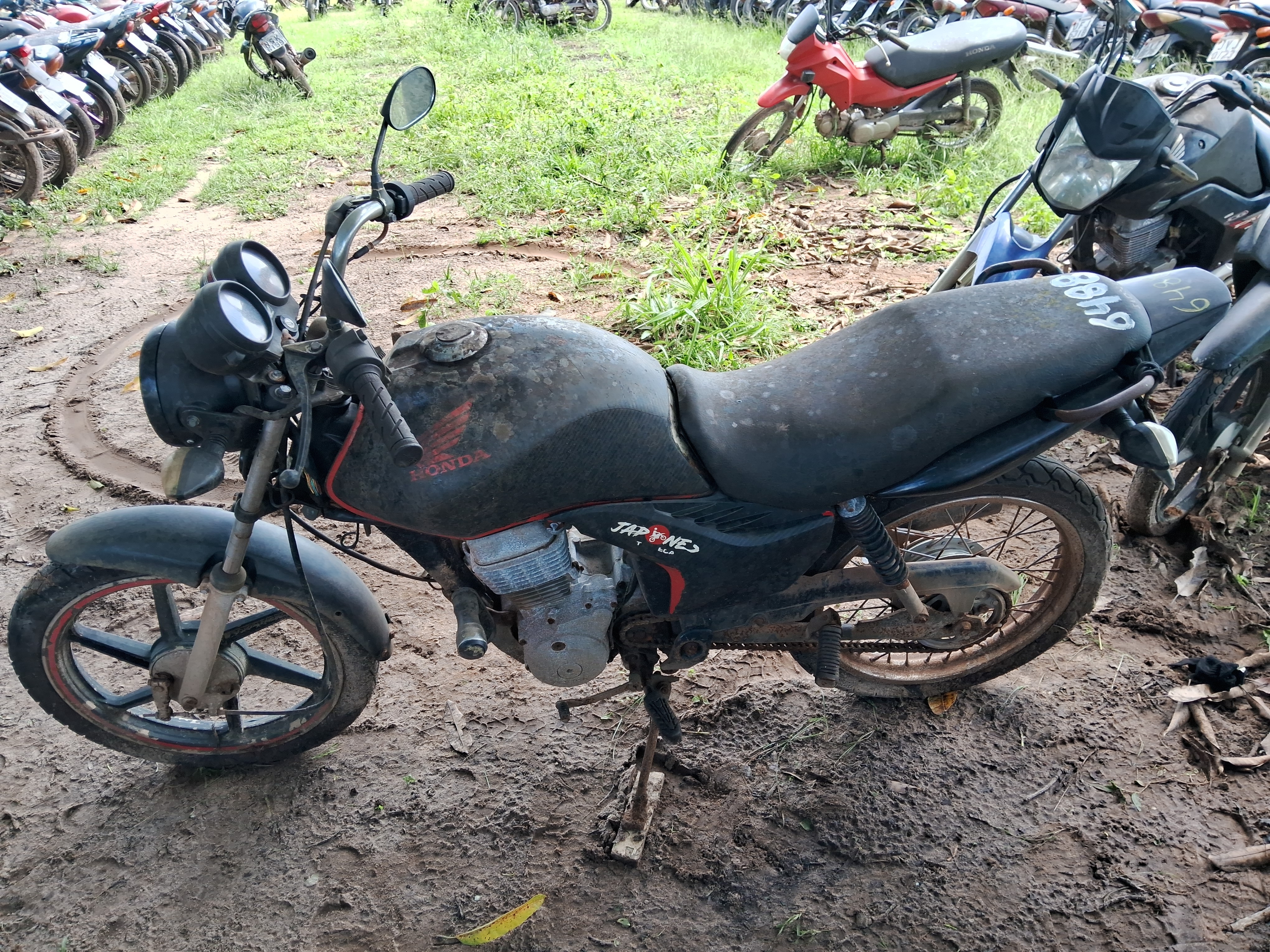 HONDA - CG 125 FAN KS - leilão extrajudicial - CASTANHAL PA - lance mínimo R$ 427