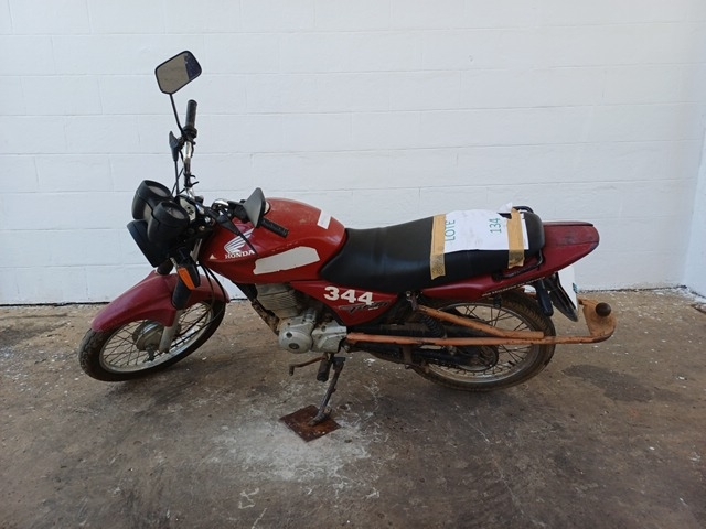 HONDA - CG 150 TITAN KS - leilão extrajudicial - TERESINA PI - lance mínimo R$ 1.900