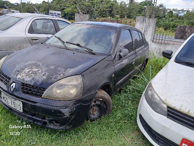 RENAULT - CLIO AUT 10 16V - leilão extrajudicial - CASTANHAL PA - lance mínimo R$ 518