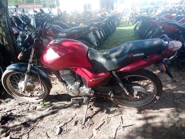 HONDA - CG 125 FAN KS - leilão extrajudicial - CASTANHAL PA - lance mínimo R$ 411