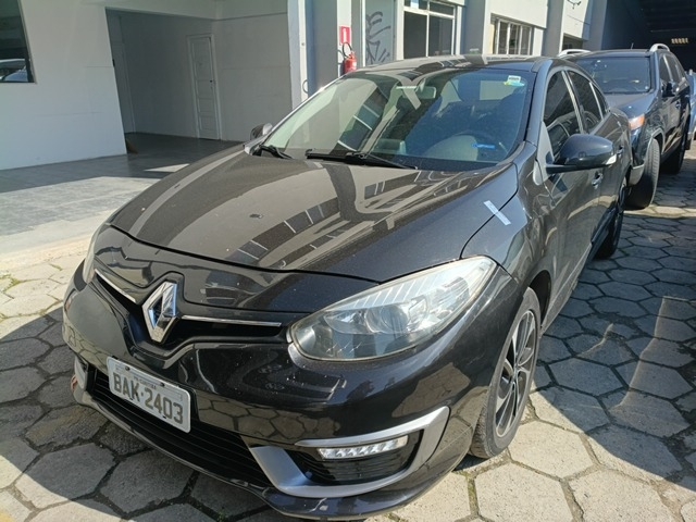 Renault Fluence Gtline 2016 em leilão