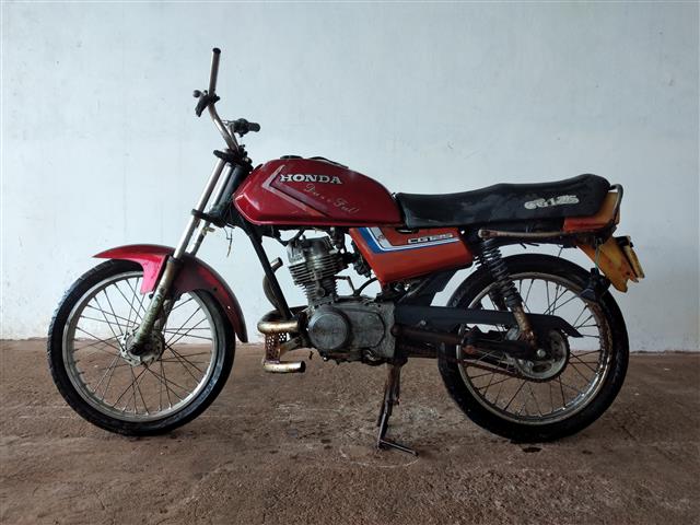 HONDA - CG 125 - leilão judicial - IPUEIRAS PI - lance mínimo R$ 50