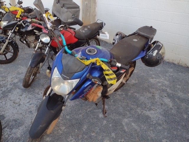 HONDA - CG 160 TITAN - leilão extrajudicial - SAMAMBAIA DF - lance mínimo R$ 4.600