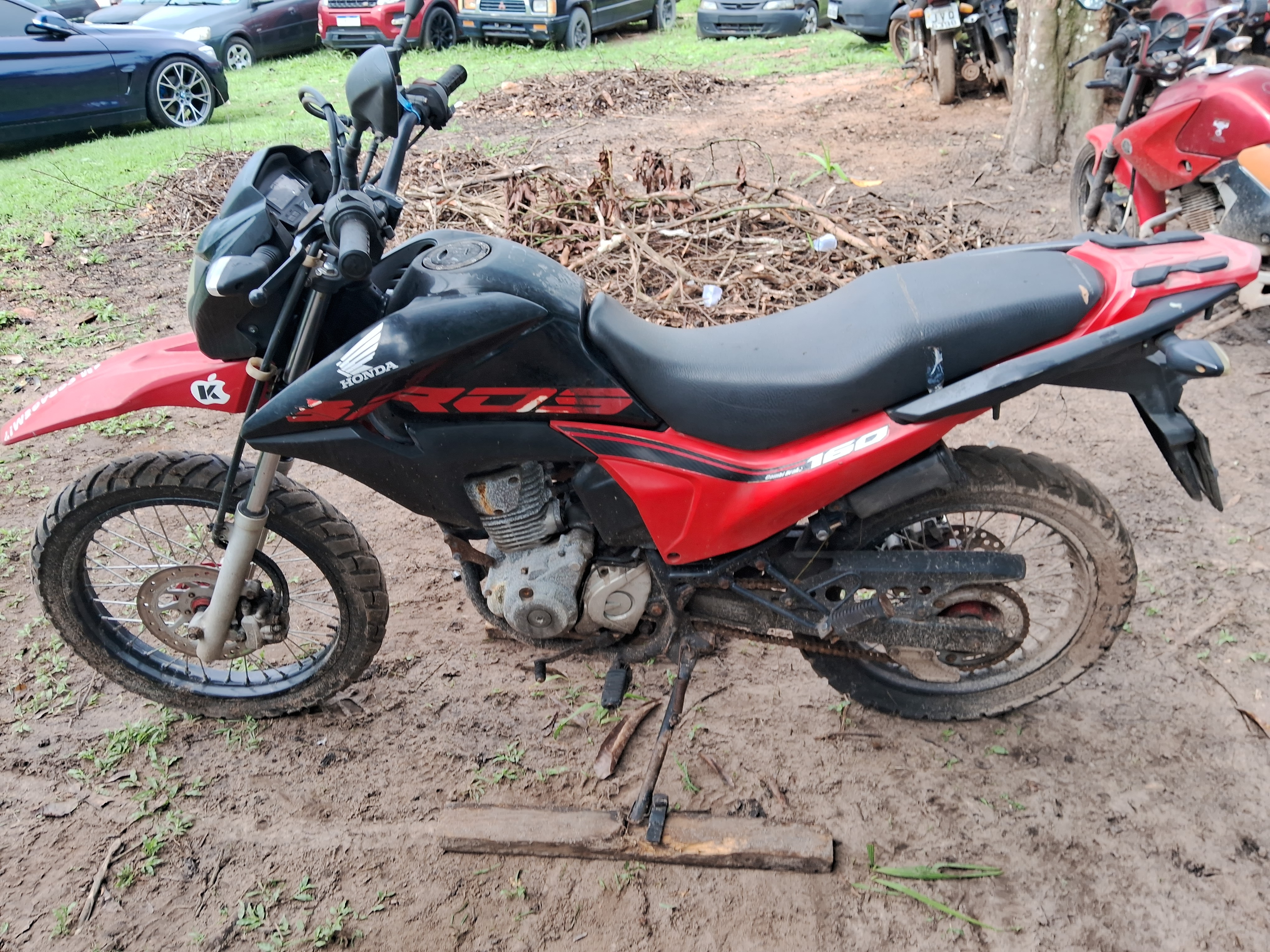 HONDA - NXR160 BROS ESDD - leilão extrajudicial - CASTANHAL PA - lance mínimo R$ 633